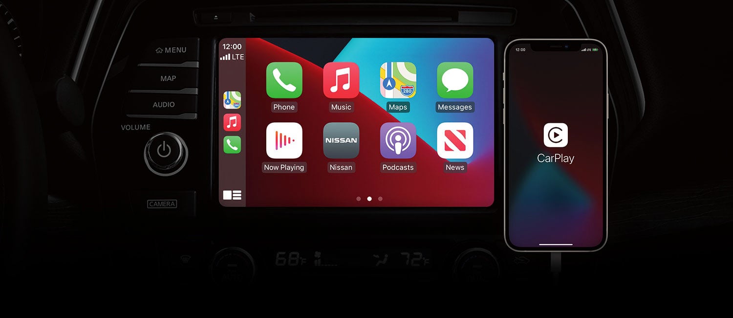 2022 Nissan Maxima touch screen with carplay connected apps | Nissan City of Springfield in Springfield NJ
