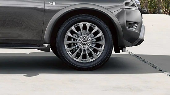 2023 Nissan Armada wheel and tire | Nissan City of Springfield in Springfield NJ