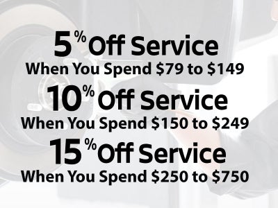 Spend more, save more!